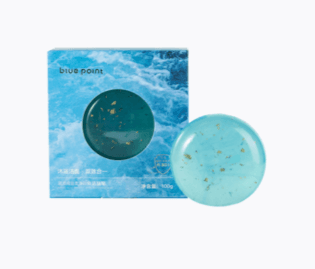 1 PV BLUE POINT Мягкое очищающее мыло от клещей с морской солью 100г